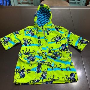 Kids Robe Coverup Nautica Terry Velour Beach Small